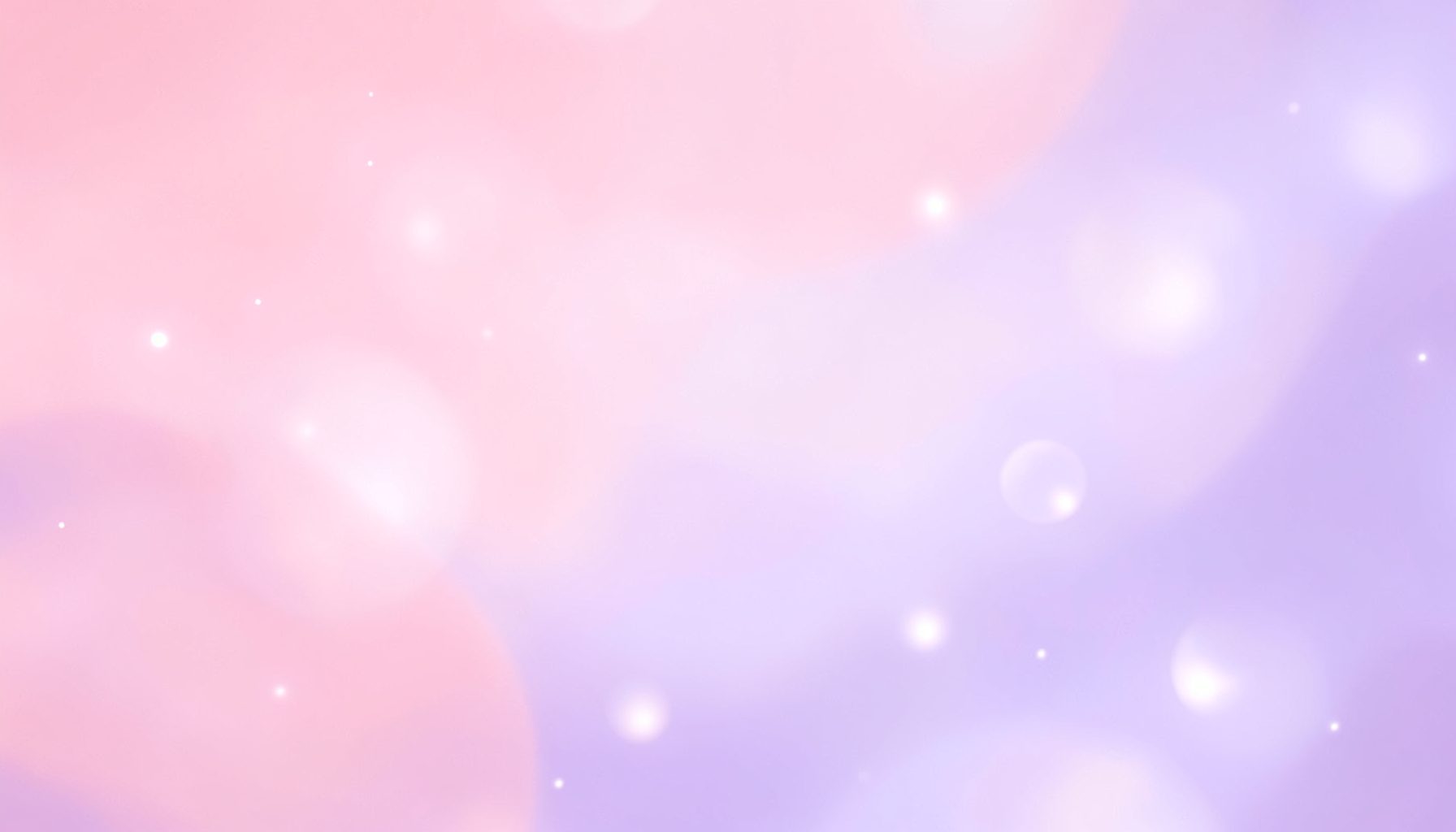 Soft pink and lavender abstract backdrop with gentle glowing orbs, calm and magical atmosphere
