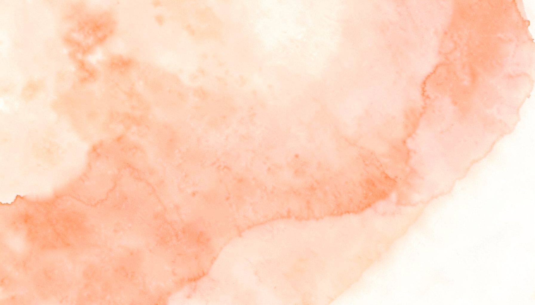 Gentle coral and ivory abstract wash with soft diffused highlights, warm and comforting mood