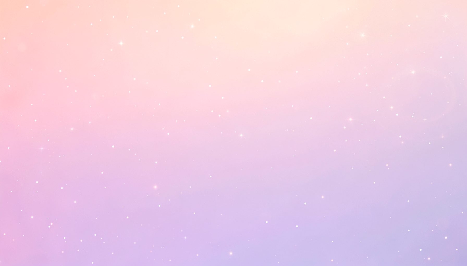 Soft pastel pink and lavender gradient with subtle sparkle accents, dreamy and warm atmosphere